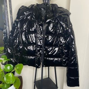 Forever 21 Black Puffer Jacket